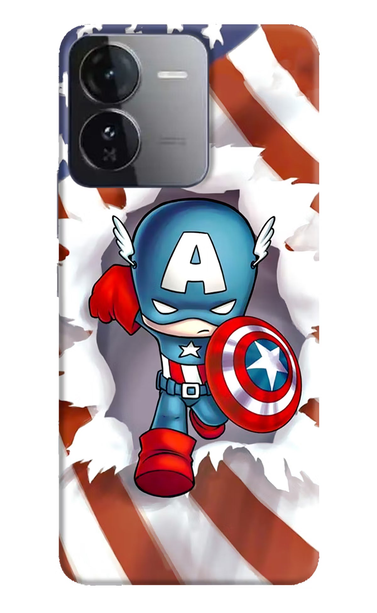 Captain America iQOO Z9 5G Hard Case Back Cover by Casekaro