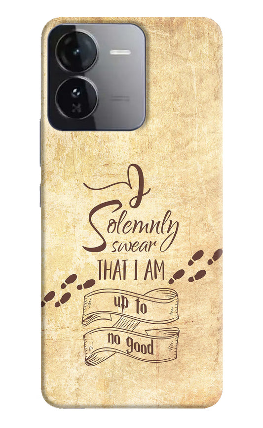 I Solemnly swear that i up to no good iQOO Z9 5G Hard Case Back Cover by Casekaro