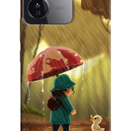 Rainy Day iQOO Z9 5G Hard Case Back Cover by Casekaro