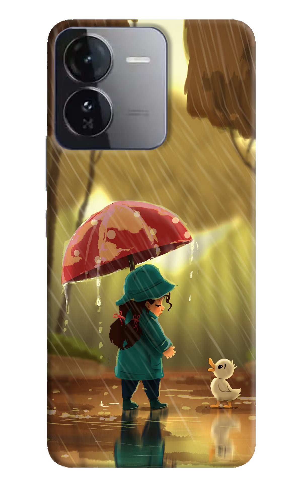 Rainy Day iQOO Z9 5G Hard Case Back Cover by Casekaro