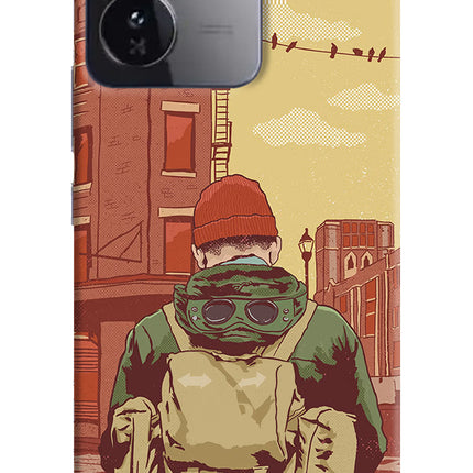 Adventurous iQOO Z9 5G Hard Case Back Cover by Casekaro