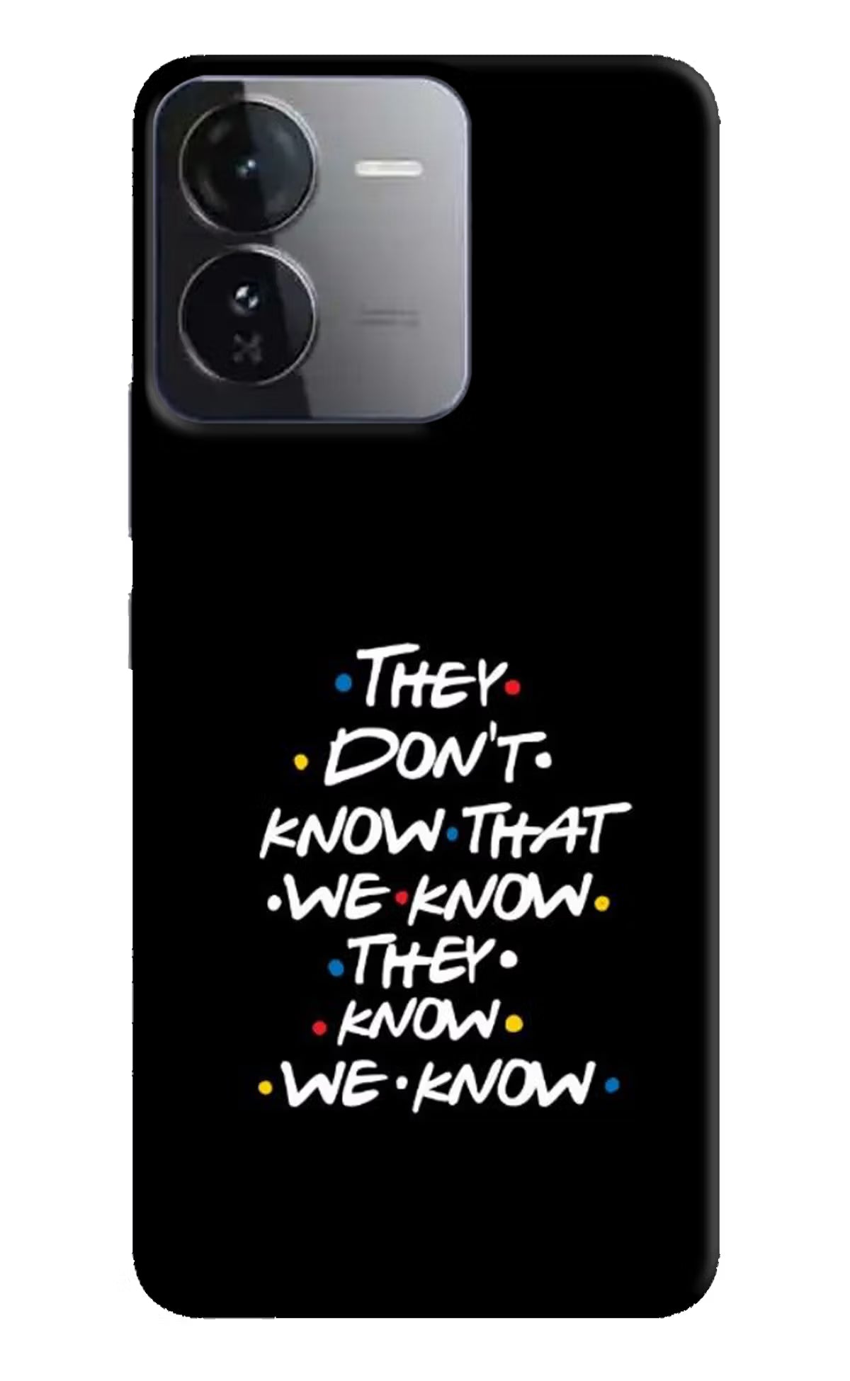 FRIENDS Dialogue iQOO Z9 5G Hard Case Back Cover by Casekaro