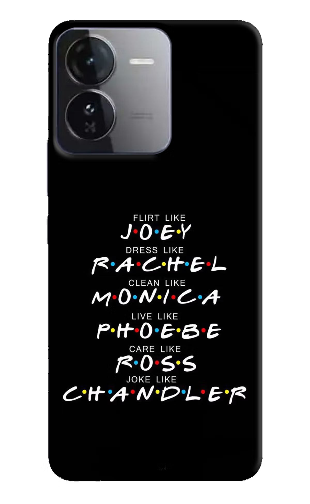 FRIENDS Character iQOO Z9 5G Hard Case Back Cover by Casekaro