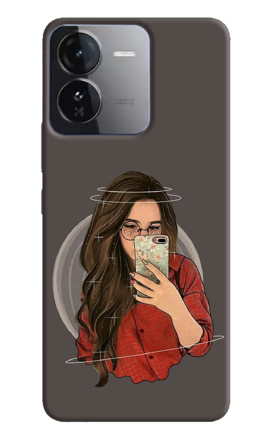 Selfie Queen iQOO Z9 5G Back Cover, Hard case