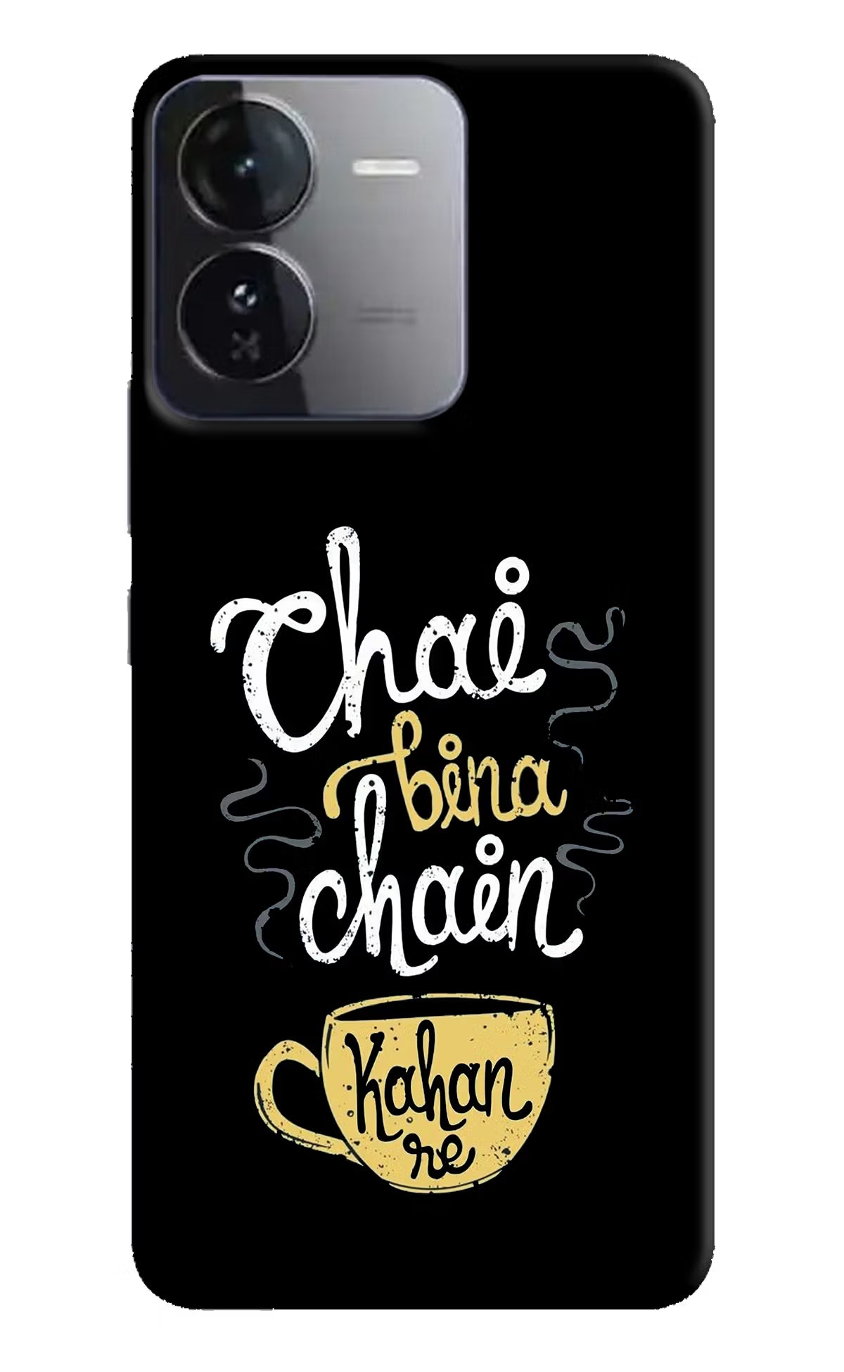 Chai Bina Chain Kaha Re iQOO Z9 5G Hard Case Back Cover by Casekaro