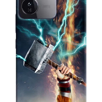 Thor Hammer Mjolnir iQOO Z9 5G Hard Case Back Cover by Casekaro