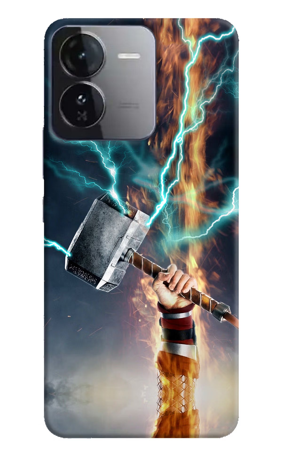 Thor Hammer Mjolnir iQOO Z9 5G Hard Case Back Cover by Casekaro