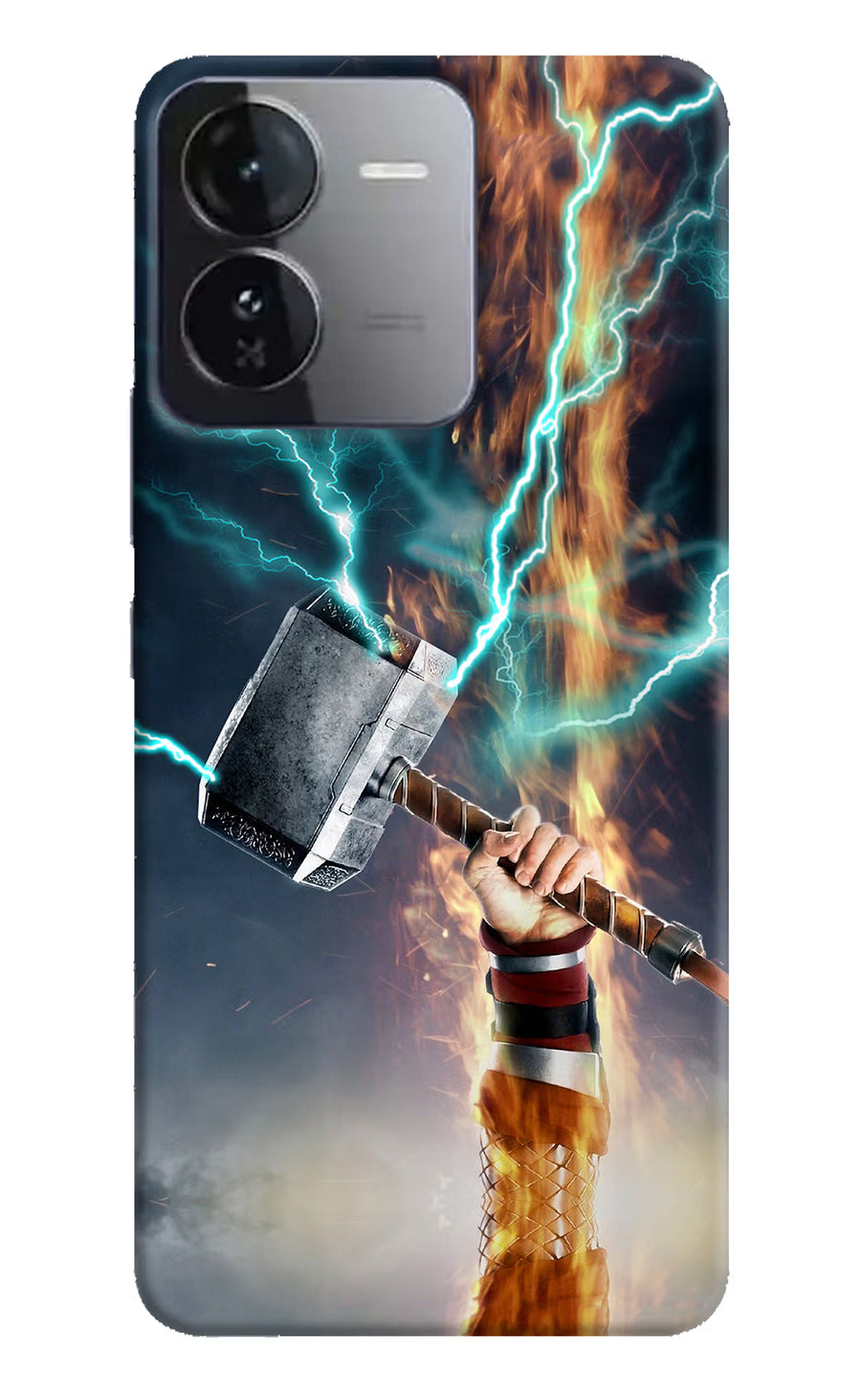 Thor Hammer Mjolnir iQOO Z9 5G Back Cover, Hard case