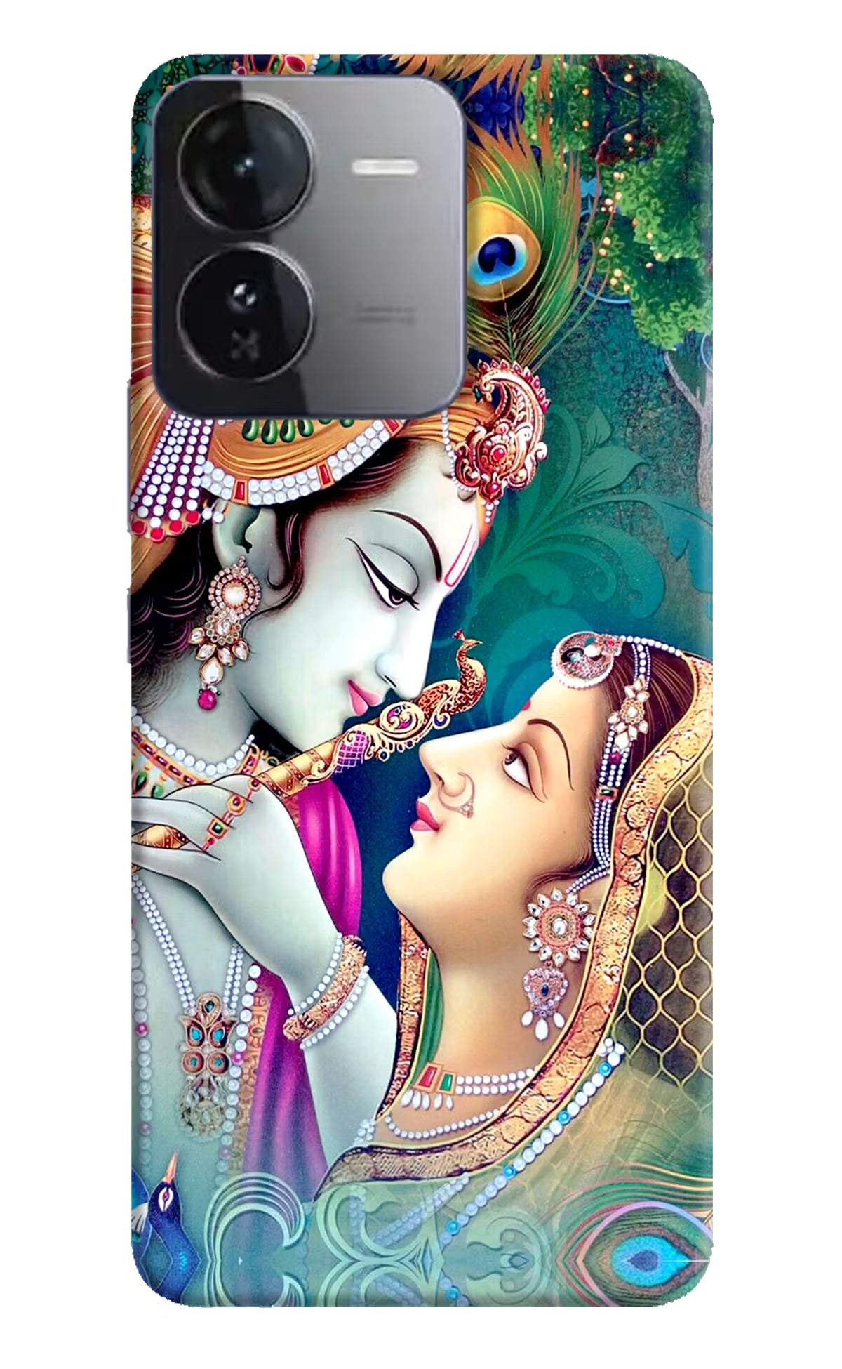 Lord Radha Krishna iQOO Z9 5G Hard Case Back Cover by Casekaro