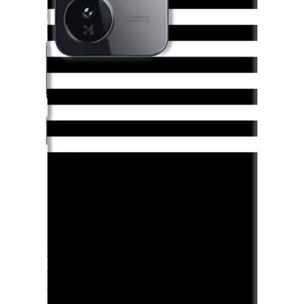 Black and White Print iQOO Z9 5G Hard Case Back Cover by Casekaro