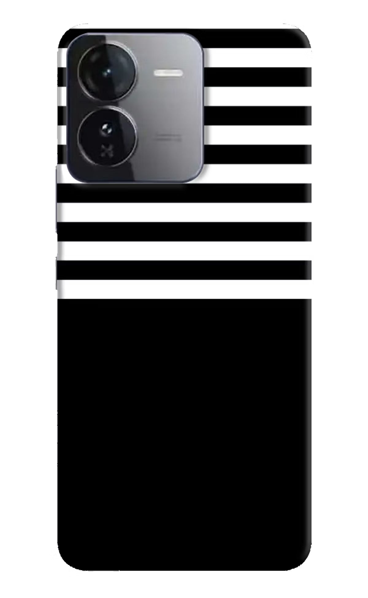 Black and White Print iQOO Z9 5G Hard Case Back Cover by Casekaro