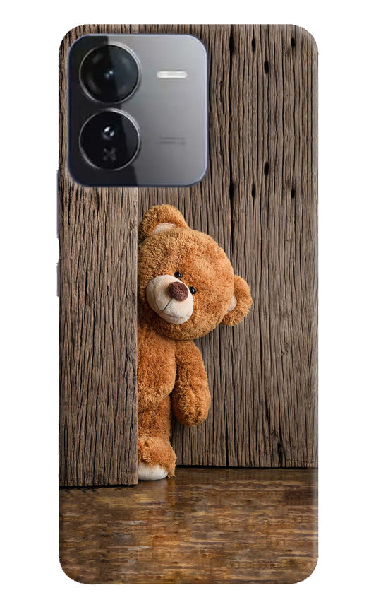 Teddy Wooden iQOO Z9 5G Hard Case Back Cover by Casekaro