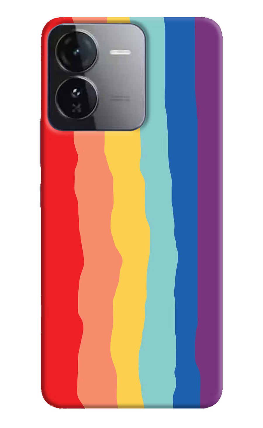 Rainbow iQOO Z9 5G Back Cover, Hard case