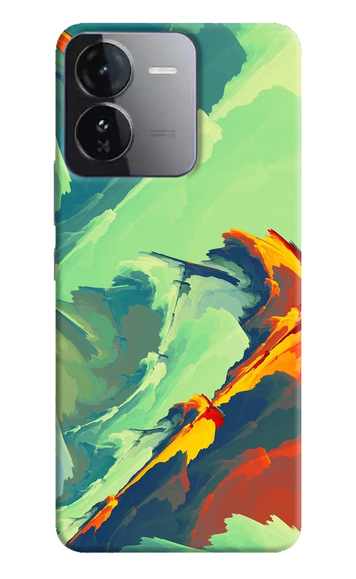Paint Art iQOO Z9 5G Hard Case Back Cover by Casekaro