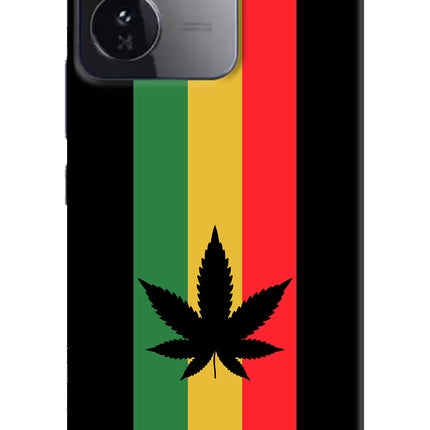 Weed Flag iQOO Z9 5G Hard Case Back Cover by Casekaro
