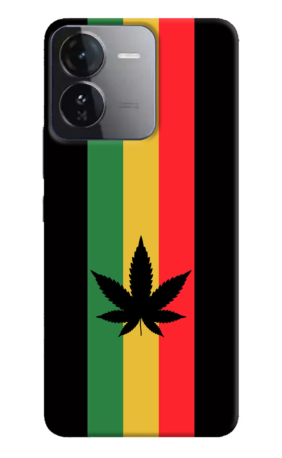 Weed Flag iQOO Z9 5G Back Cover, Hard case
