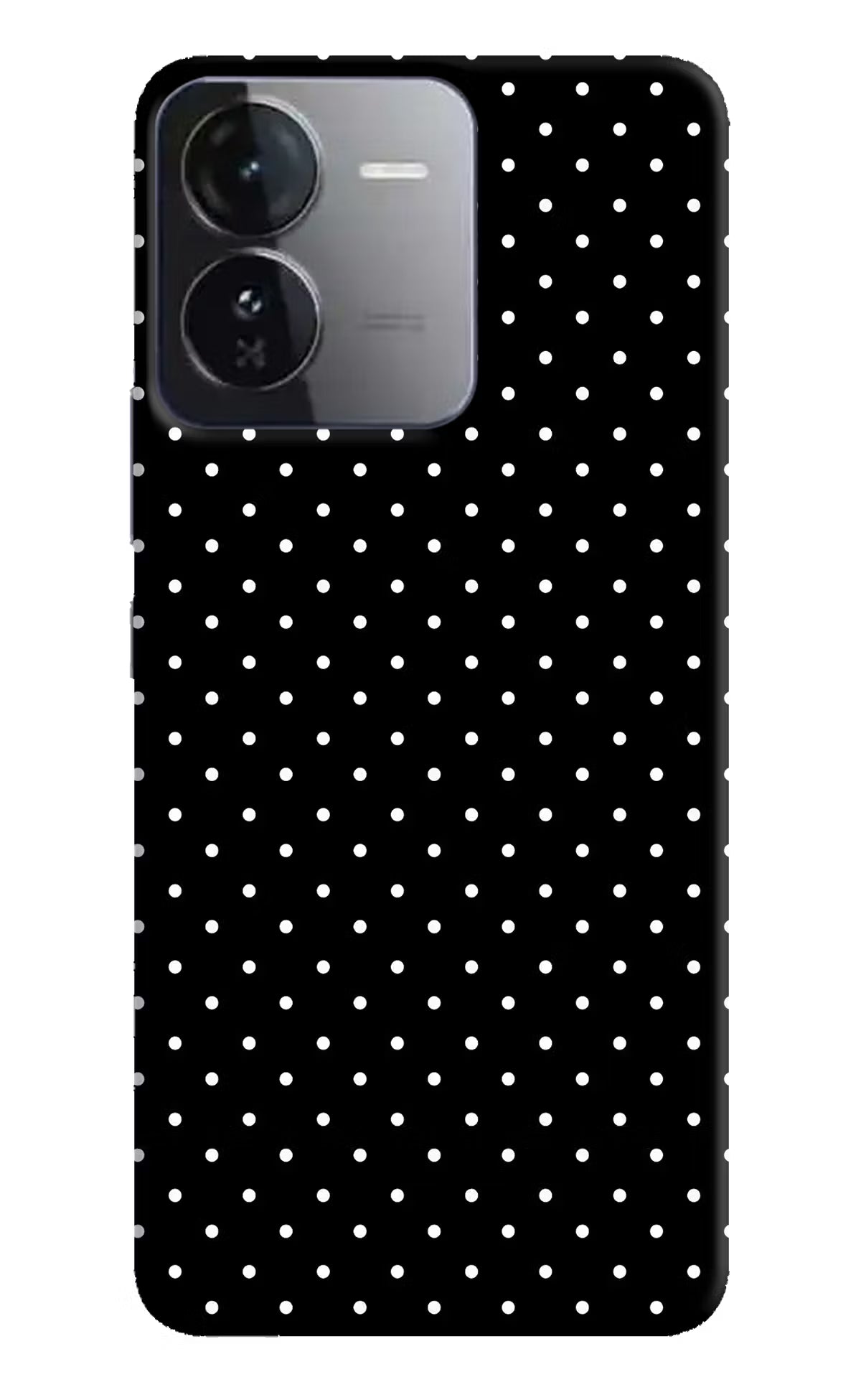 White Dots iQOO Z9 5G Hard Case Back Cover by Casekaro