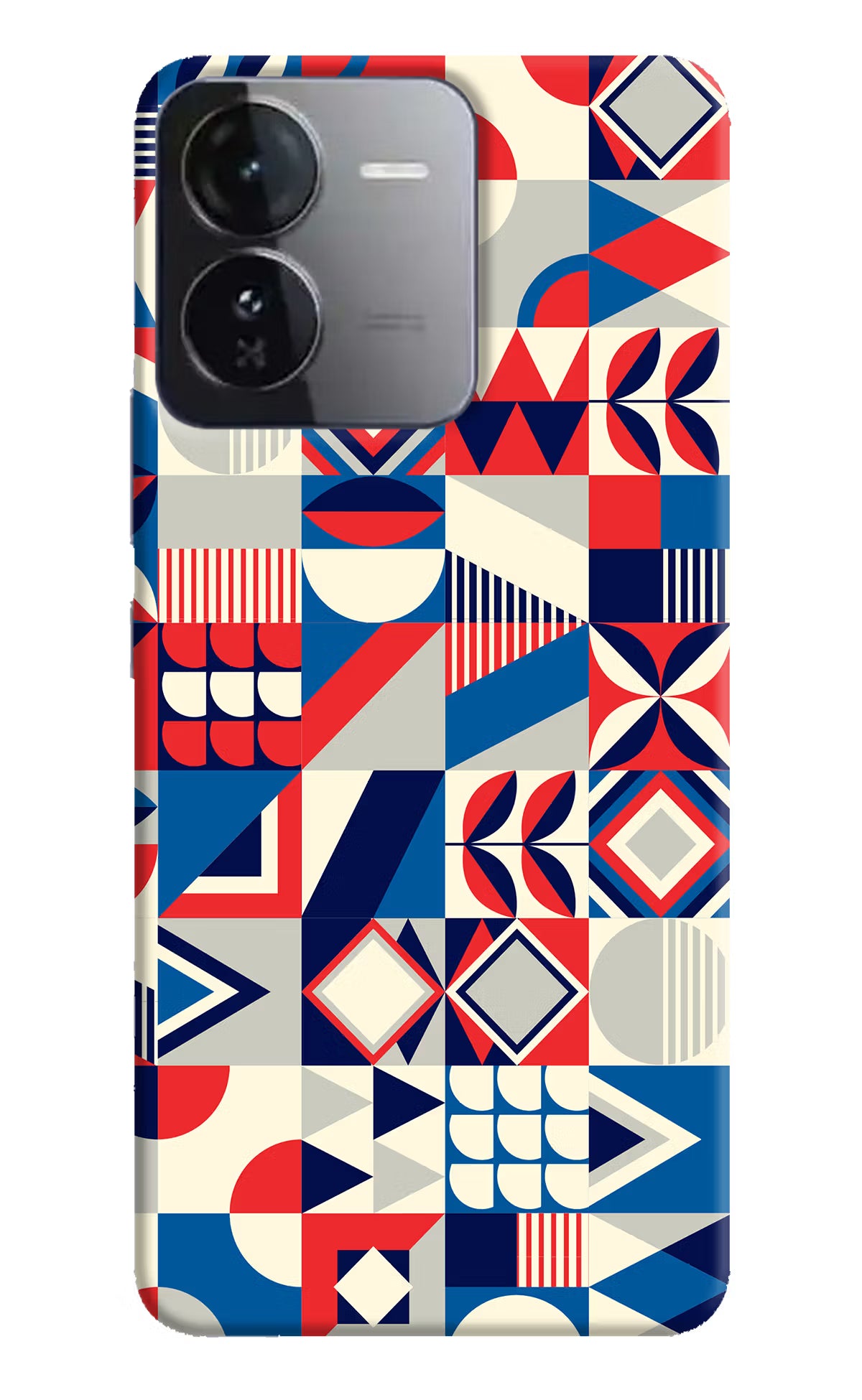 Colorful Pattern iQOO Z9 5G Hard Case Back Cover by Casekaro