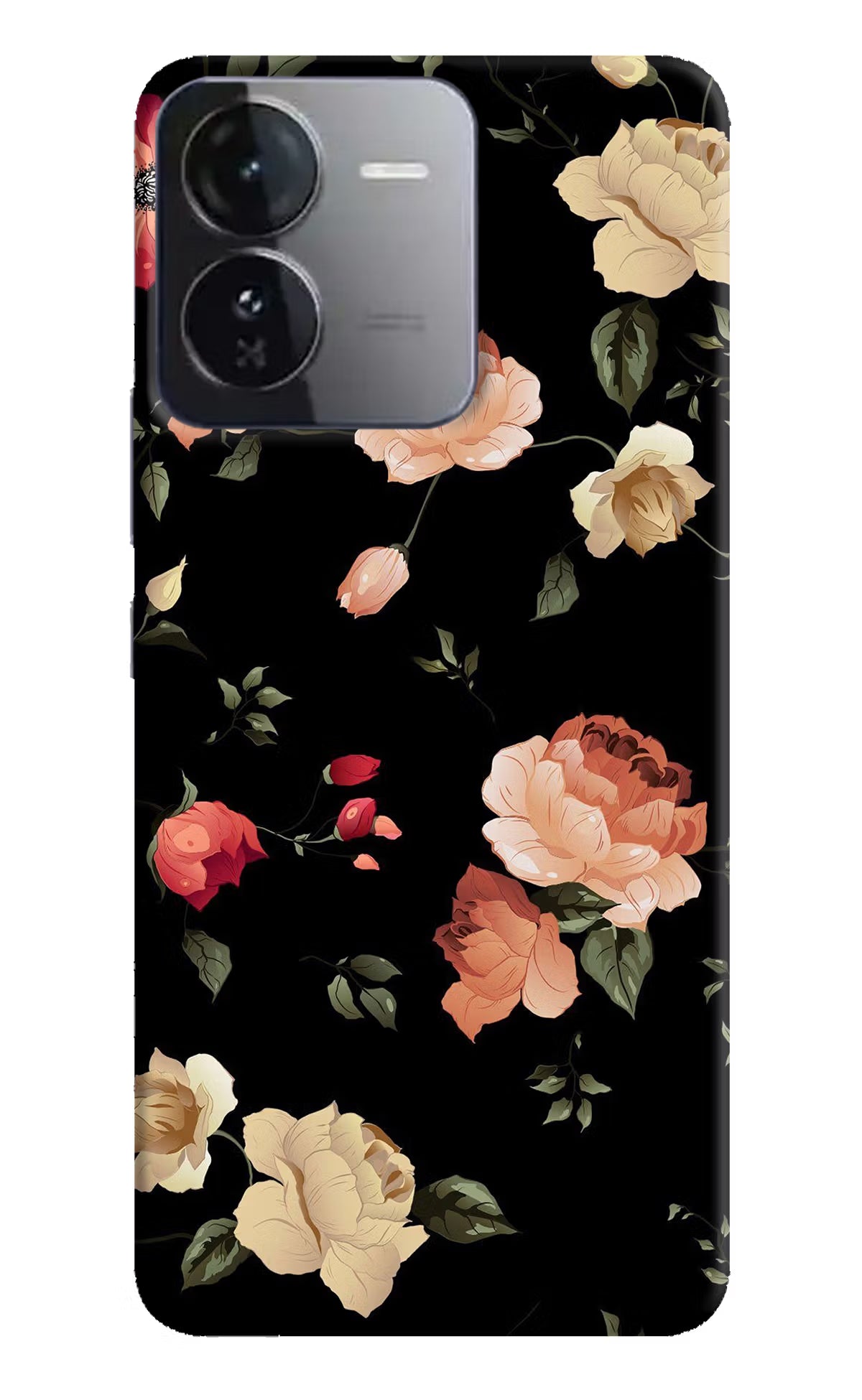 Flowers iQOO Z9 5G Hard Case Back Cover by Casekaro