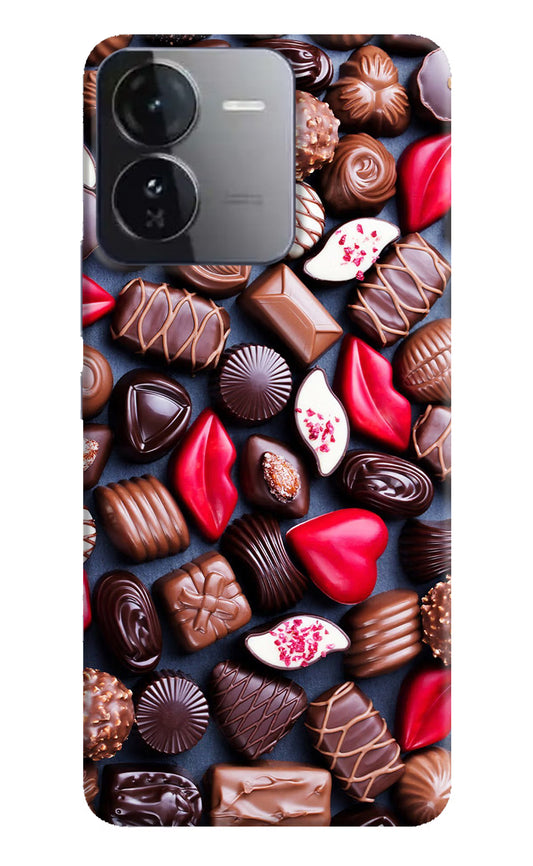 Chocolates iQOO Z9 5G Hard Case Back Cover by Casekaro