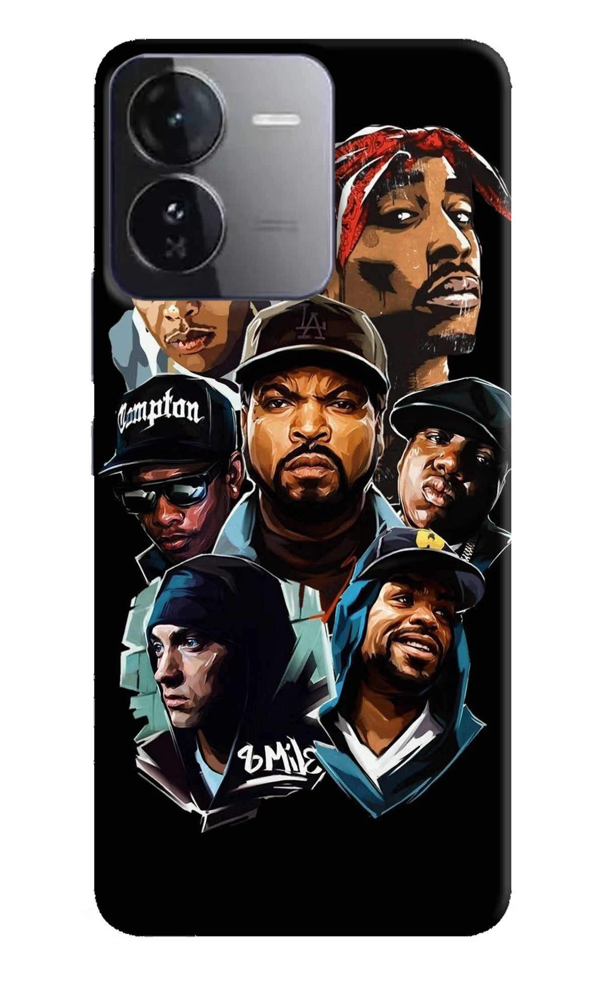 Rappers iQOO Z9 5G Hard Case Back Cover by Casekaro