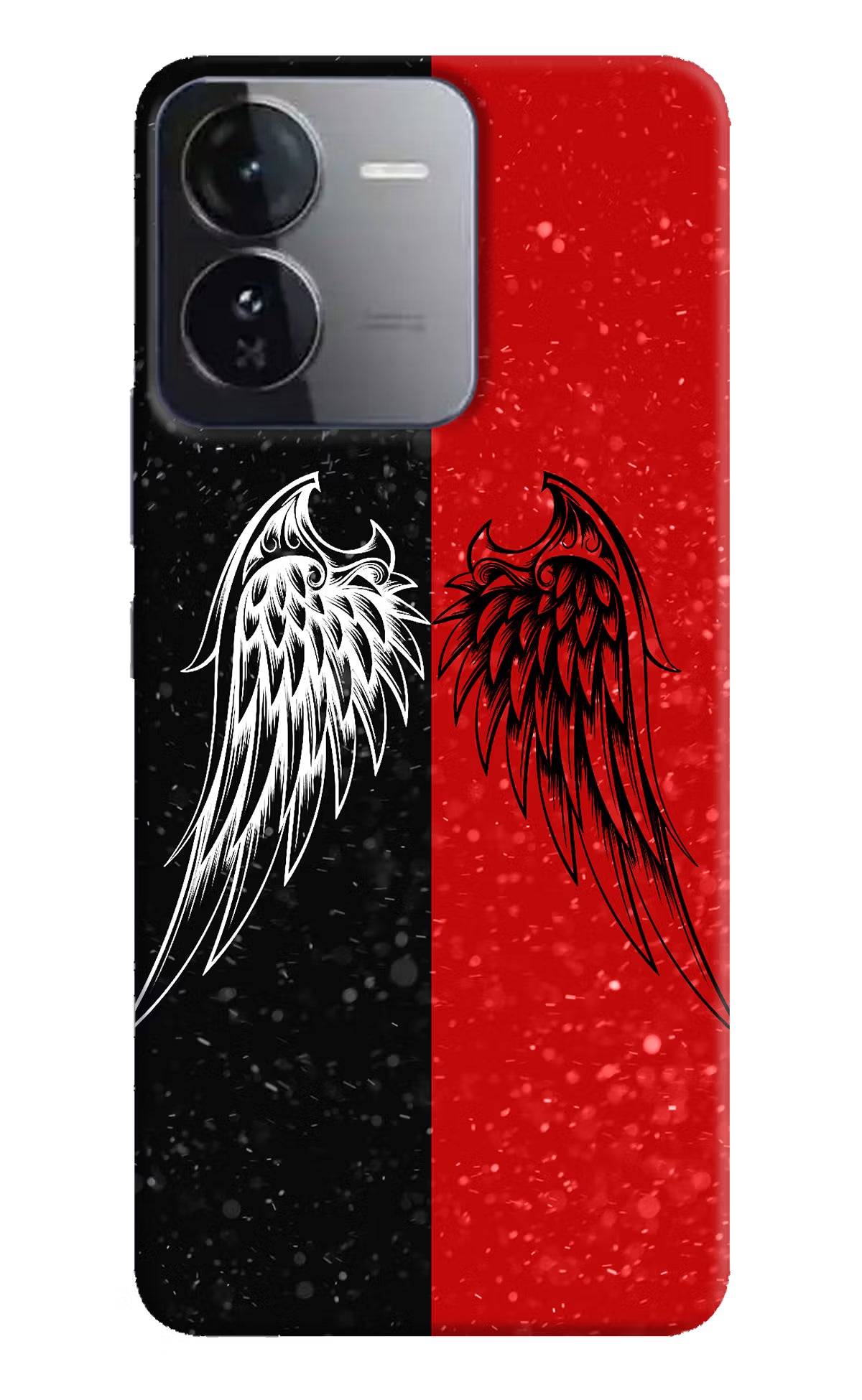 Wings iQOO Z9 5G Hard Case Back Cover by Casekaro