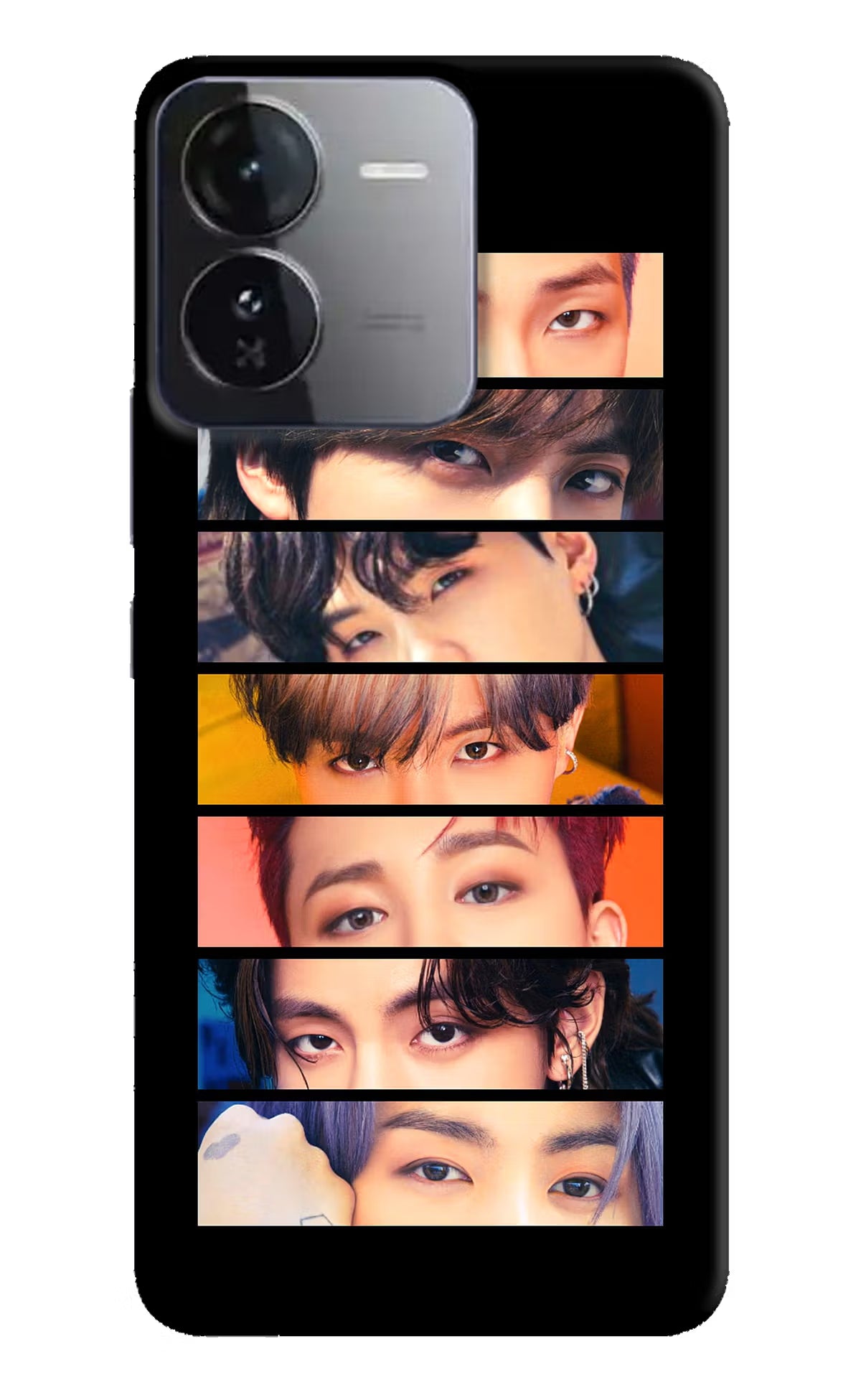 BTS Eyes iQOO Z9 5G Hard Case Back Cover by Casekaro