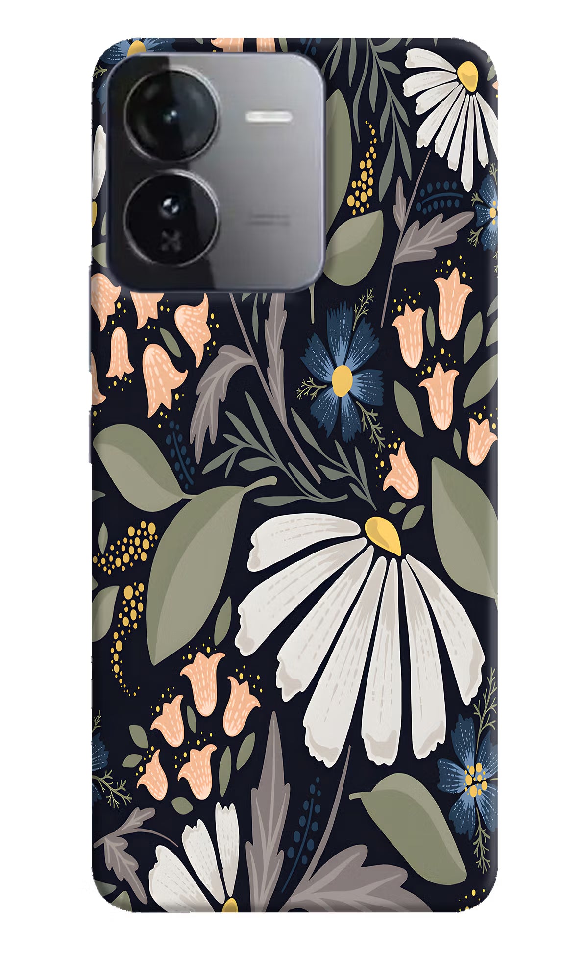 Flowers Art iQOO Z9 5G Hard Case Back Cover by Casekaro