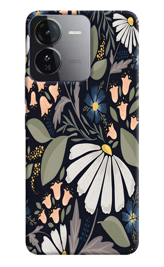 Flowers Art iQOO Z9 5G Hard Case Back Cover by Casekaro