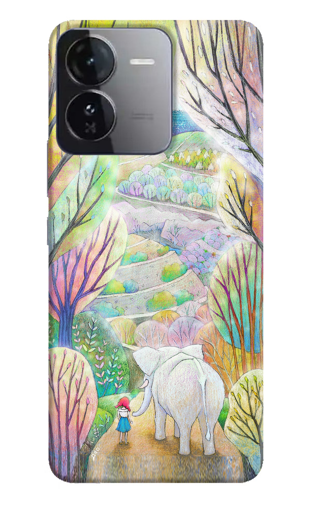 Nature Painting iQOO Z9 5G Hard Case Back Cover by Casekaro