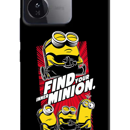 Find your inner Minion iQOO Z9 5G Hard Case Back Cover by Casekaro