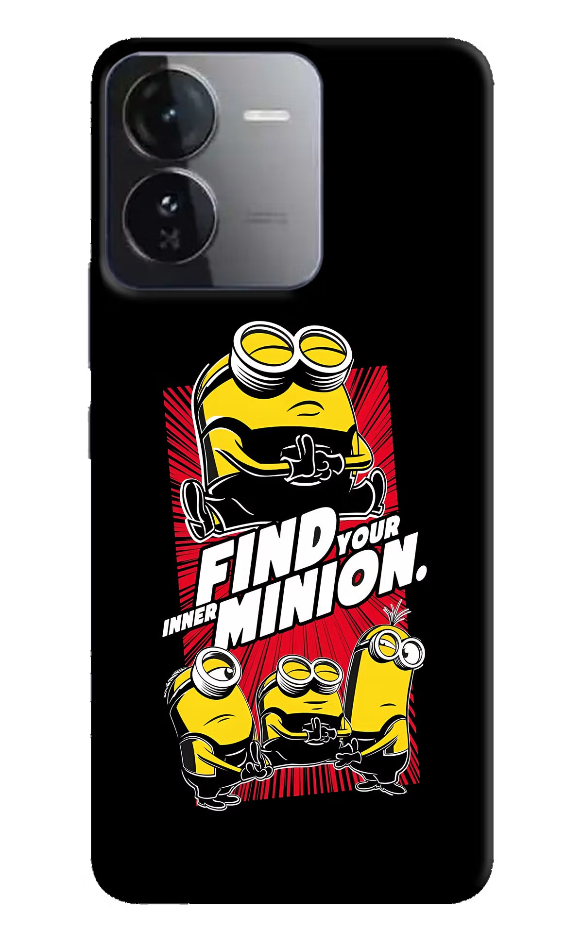 Find your inner Minion iQOO Z9 5G Hard Case Back Cover by Casekaro
