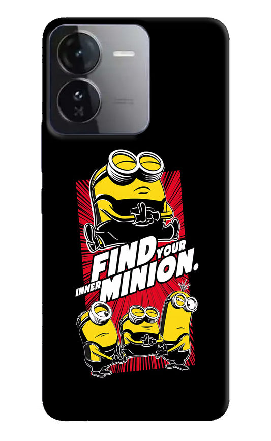 Find your inner Minion iQOO Z9 5G Hard Case Back Cover by Casekaro