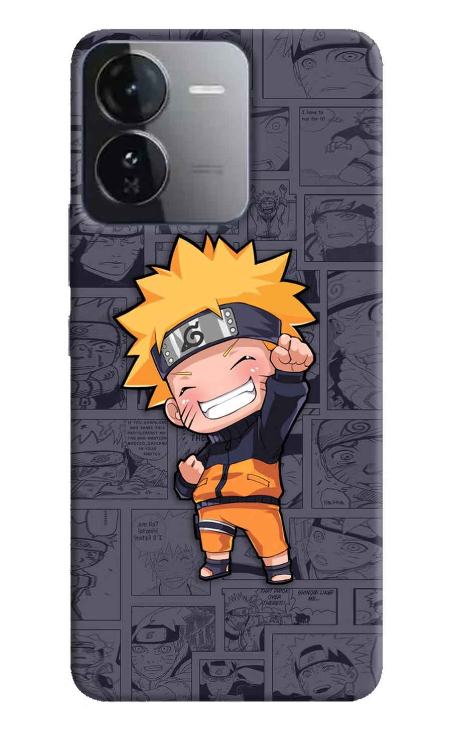 Chota Naruto iQOO Z9 5G Back Cover, Hard case