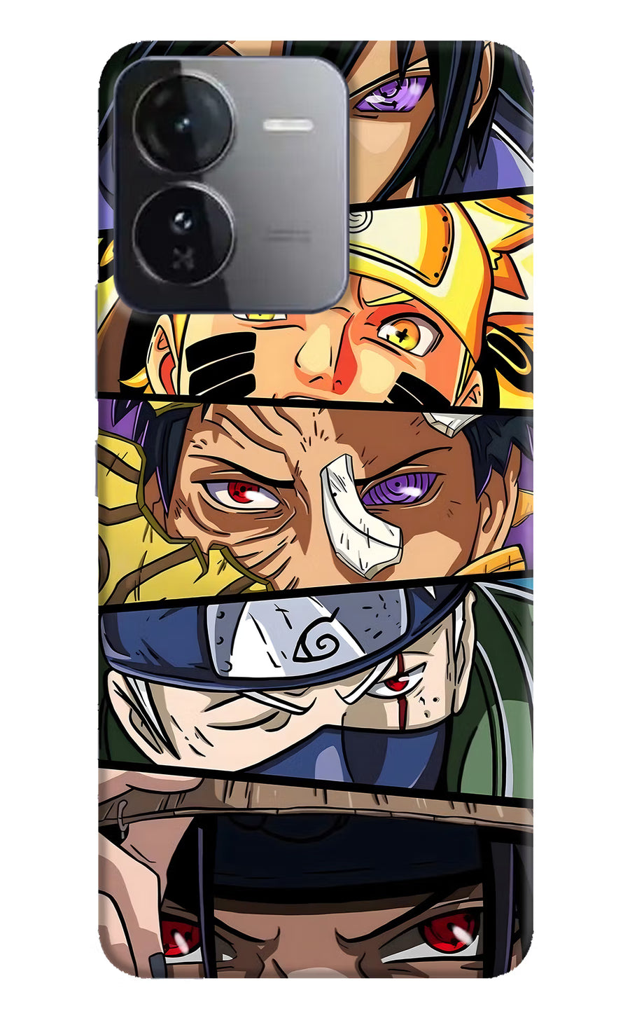 Naruto Character iQOO Z9 5G Back Cover, Hard case