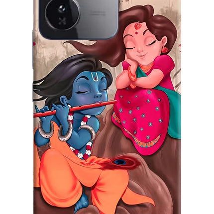 Radhe Krishna iQOO Z9 5G Hard Case Back Cover by Casekaro