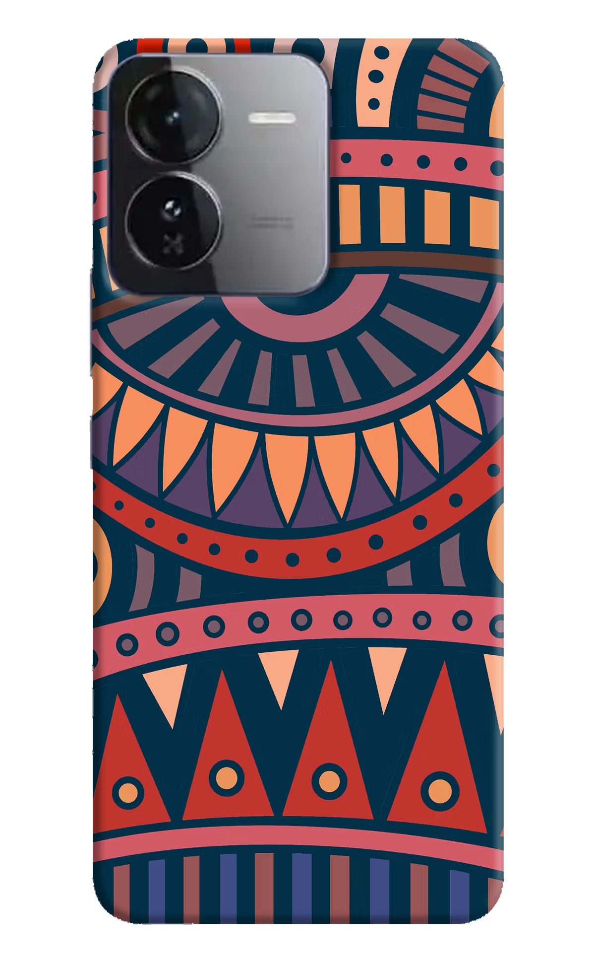 African Culture Design iQOO Z9 5G Hard Case Back Cover by Casekaro