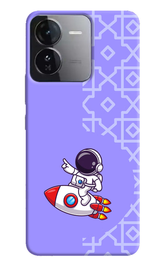 Cute Astronaut iQOO Z9 5G Hard Case Back Cover by Casekaro