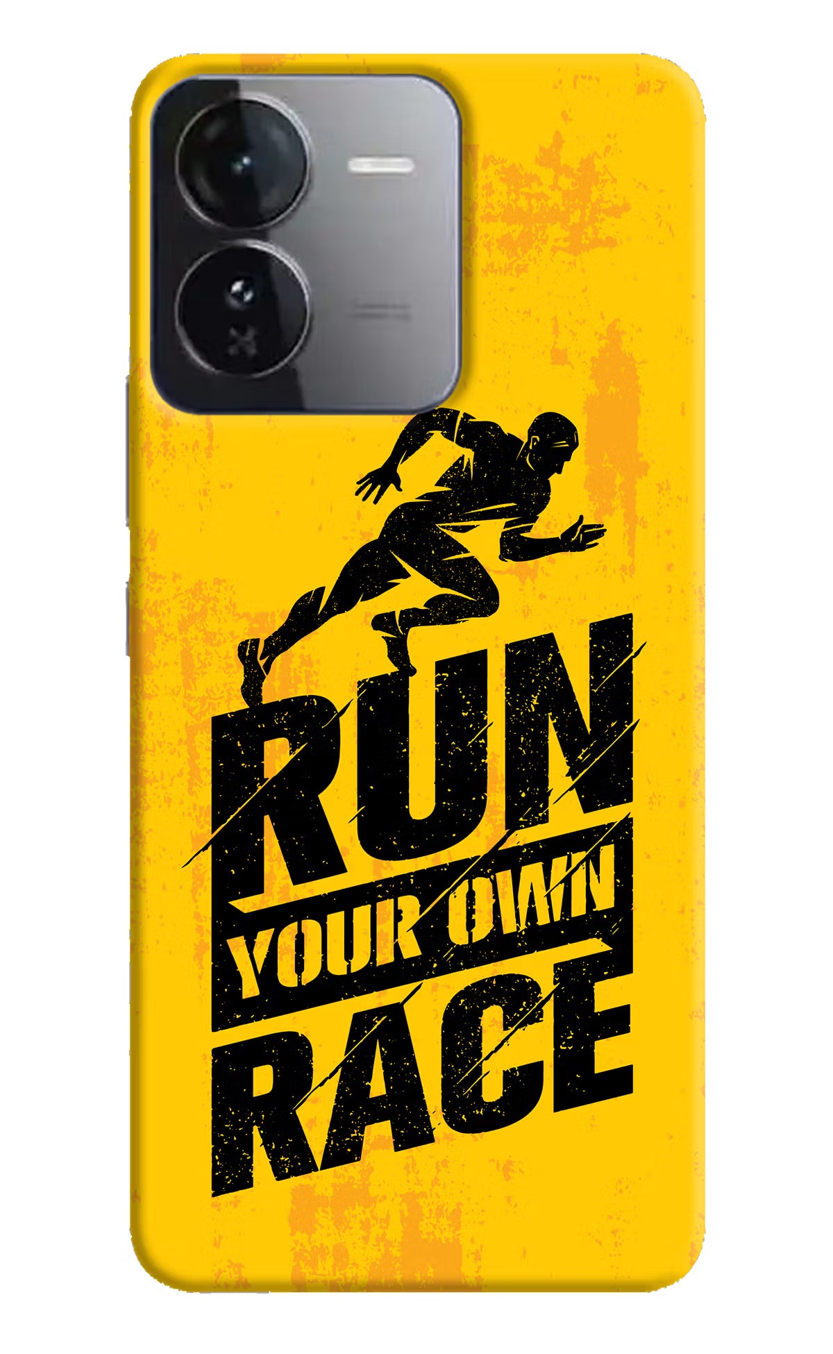 Run Your Own Race iQOO Z9 5G Hard Case Back Cover by Casekaro