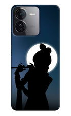 Shri Krishna Silhouette iQOO Z9 5G Hard Case Back Cover by Casekaro