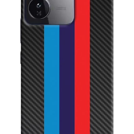 BMW Stripes Pattern iQOO Z9 5G Hard Case Back Cover by Casekaro