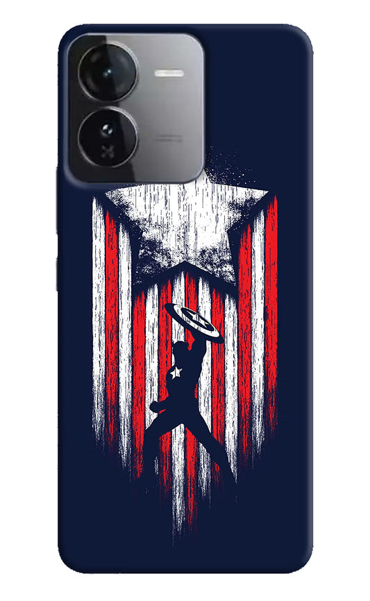 Captain America Marvel Art iQOO Z9 5G Hard Case Back Cover by Casekaro