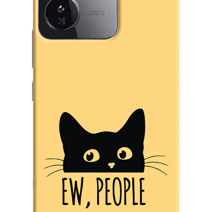 Ew People Catitude iQOO Z9 5G Hard Case Back Cover by Casekaro