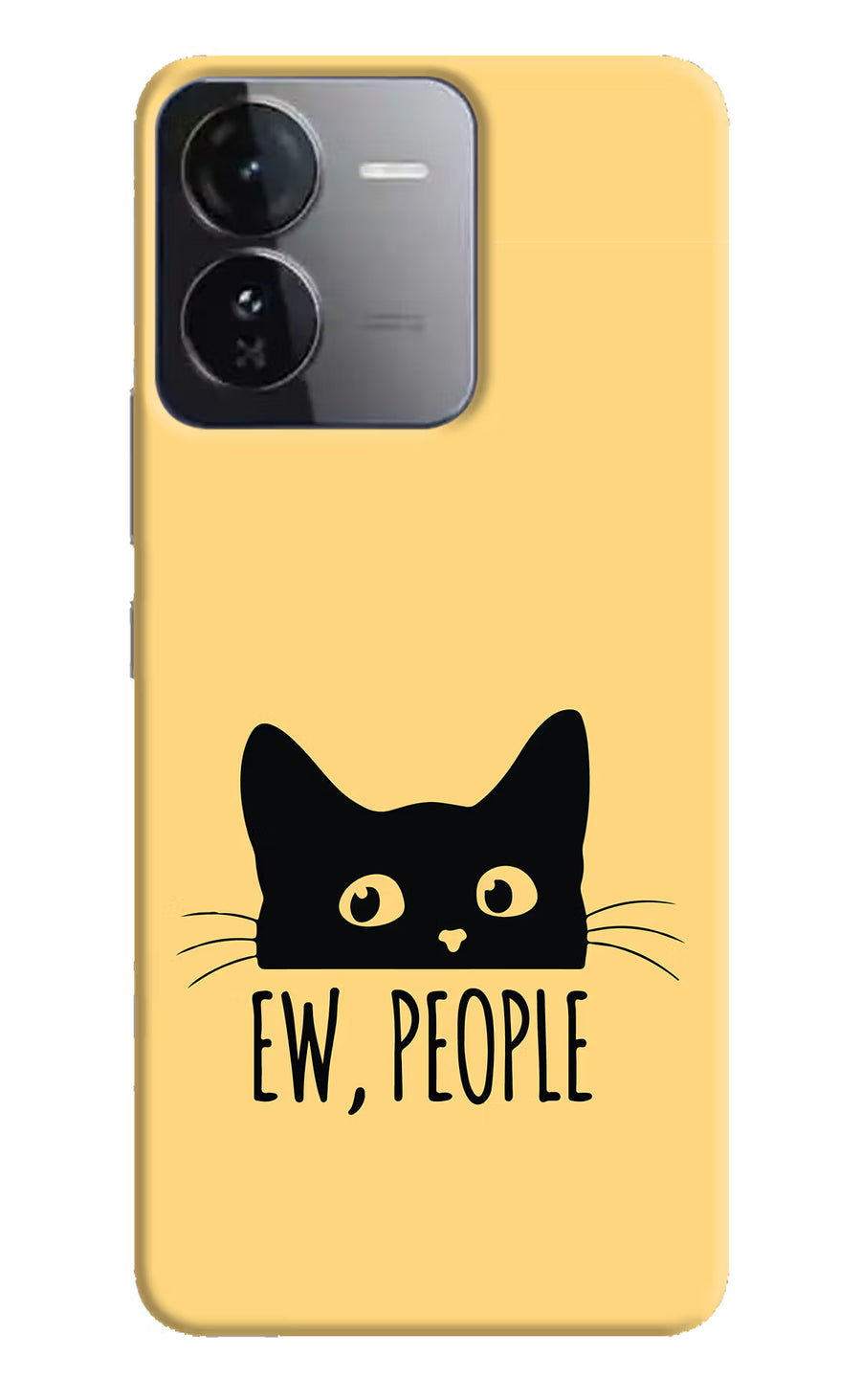 Ew People Catitude iQOO Z9 5G Back Cover, Hard case