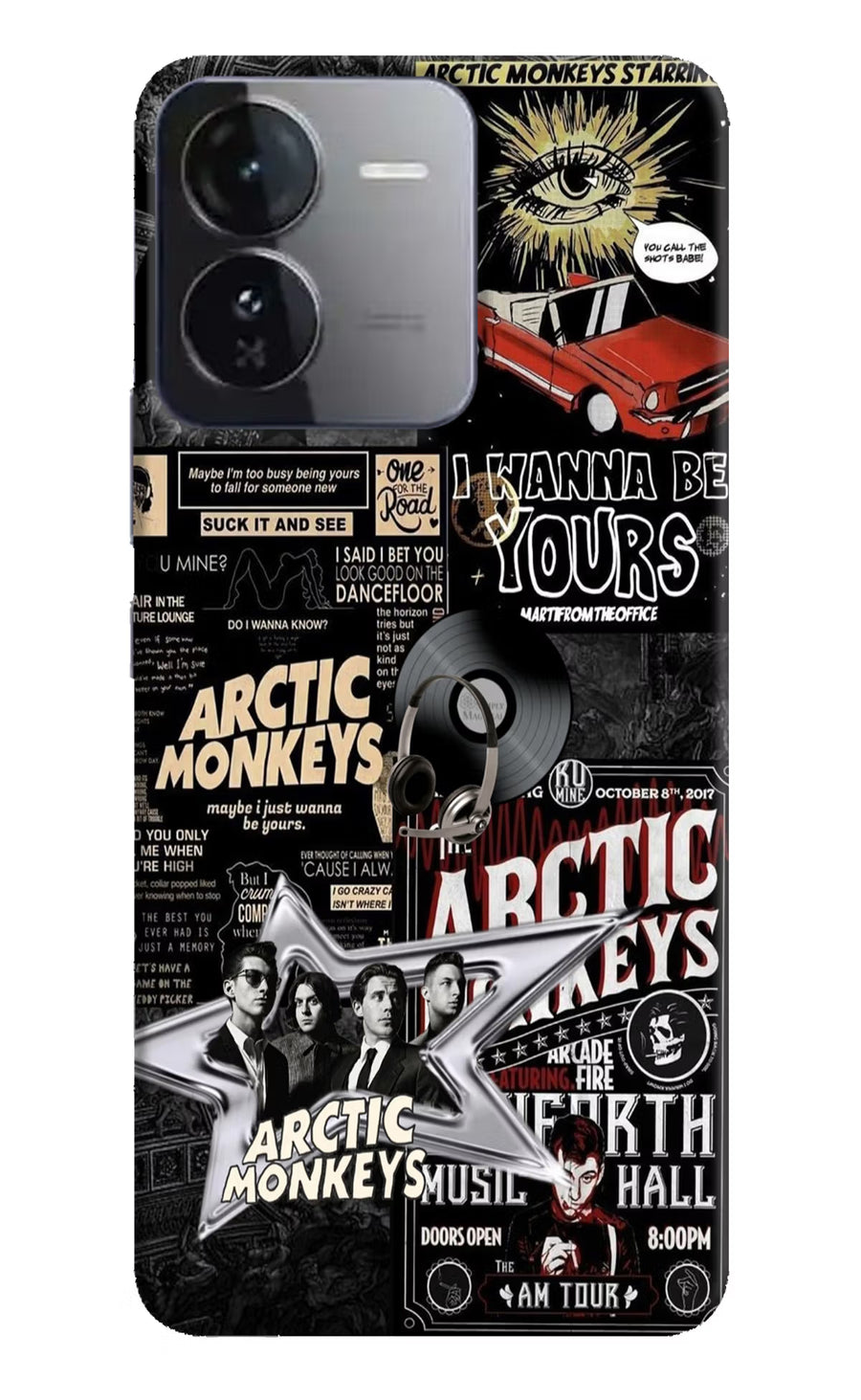 Arctic Monkeys iQOO Z9 5G Back Cover, Hard case