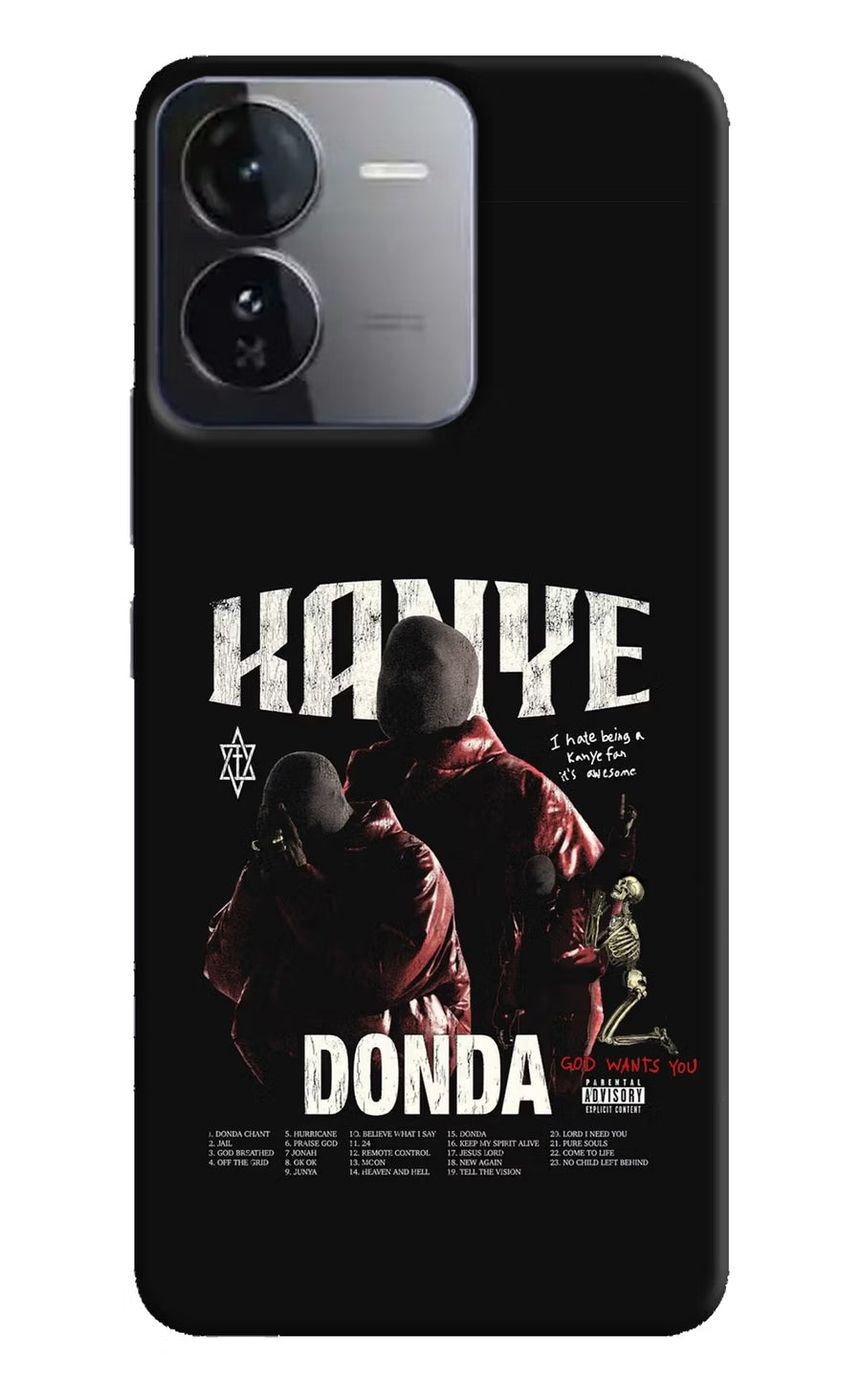 Donda Kanye West iQOO Z9 5G Back Cover, Hard case