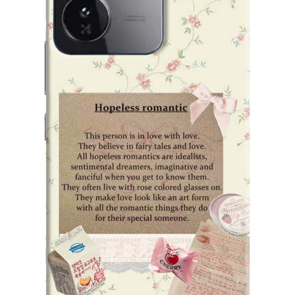 Hopeless Romantic iQOO Z9 5G Hard Case Back Cover by Casekaro