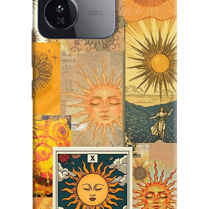 Sun iQOO Z9 5G Hard Case Back Cover by Casekaro