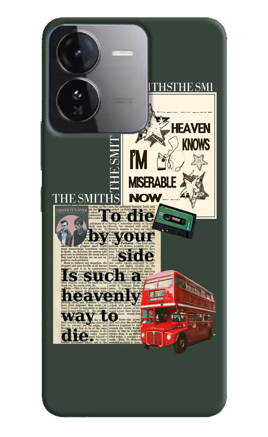 The Smiths iQOO Z9 5G Back Cover, Hard case