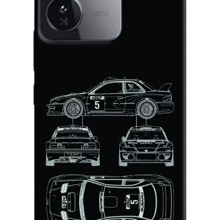 WRC'99 iQOO Z9 5G Hard Case Back Cover by Casekaro